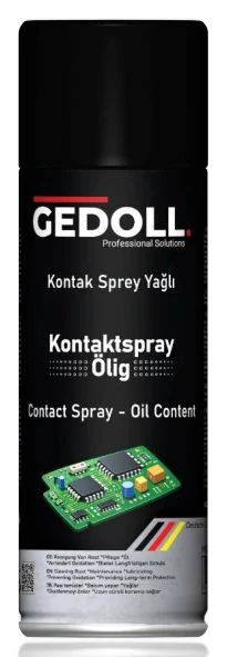 KONTAK TEMİZLEME SPREY YAĞLI 400ML