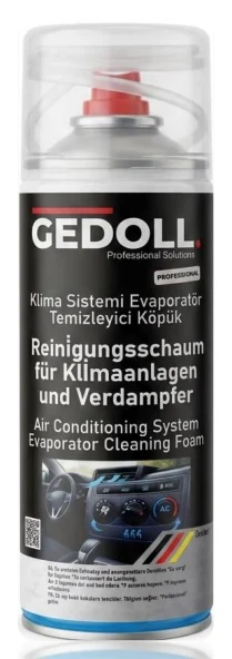 KLİMA SİSTEMİ VE EVAPERATÖR TEMİZLEYİCİ KÖPÜK 400ML PROFESSIONAL