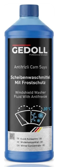 ANTİFRİZLİ CAM SUYU 1LT -30 DÖRT MEVSİM 1L PROFESSIONAL